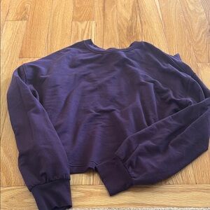 Tie Back Sweatshirt